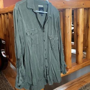 American Eagle_casual button down